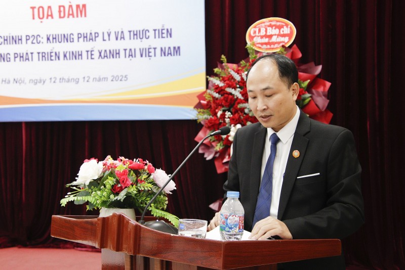 Tọa đàm mô hình tài chính P2C trong phát triển kinh tế xanh: Góc nhìn pháp lý và thực tiễn