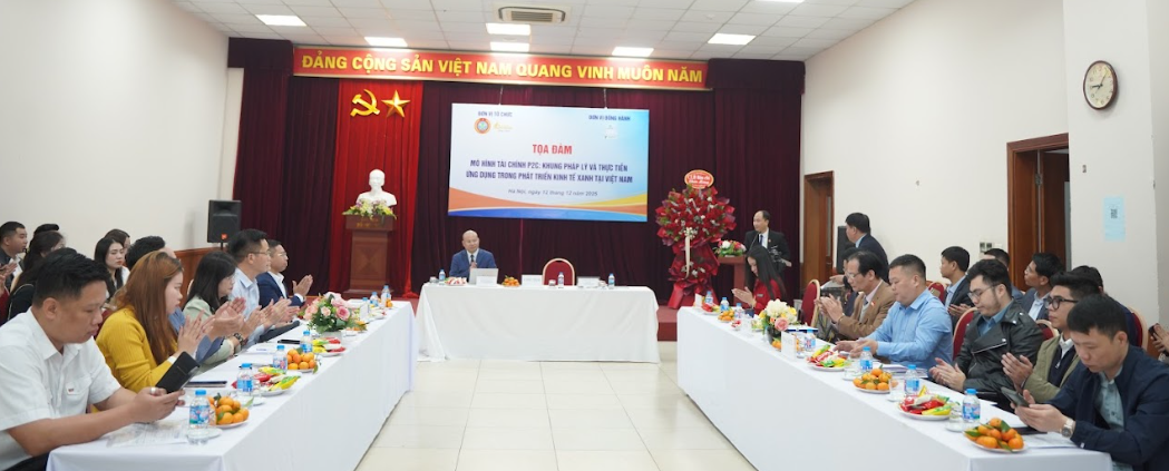 Tọa đàm mô hình tài chính P2C trong phát triển kinh tế xanh: Góc nhìn pháp lý và thực tiễn