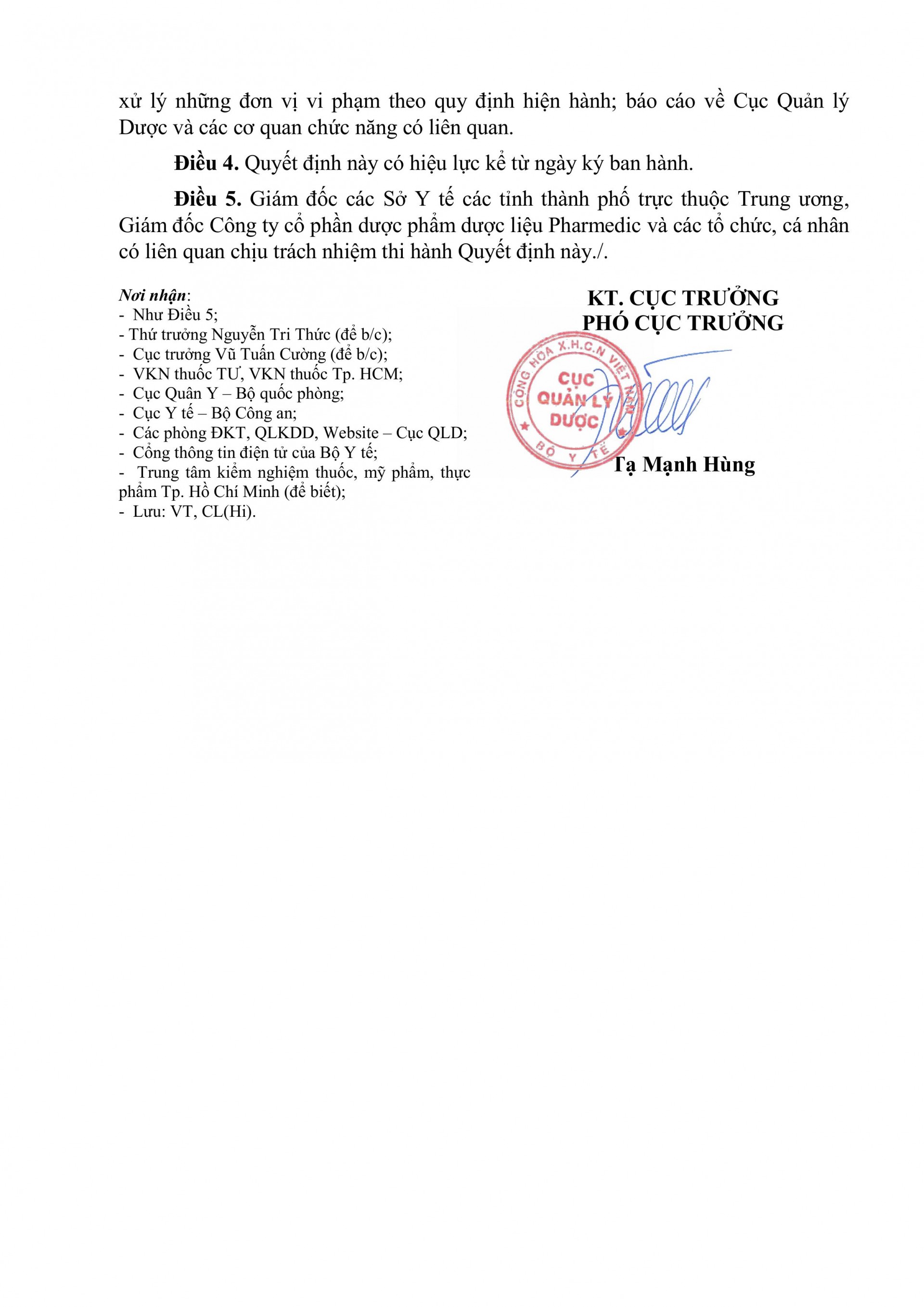 Thu hồi thuốc Diclofen do vi phạm chất lượng – Người bệnh cần biết gì? Thu hồi thuốc Diclofen do vi phạm chất lượng – Người bệnh cần biết gì?