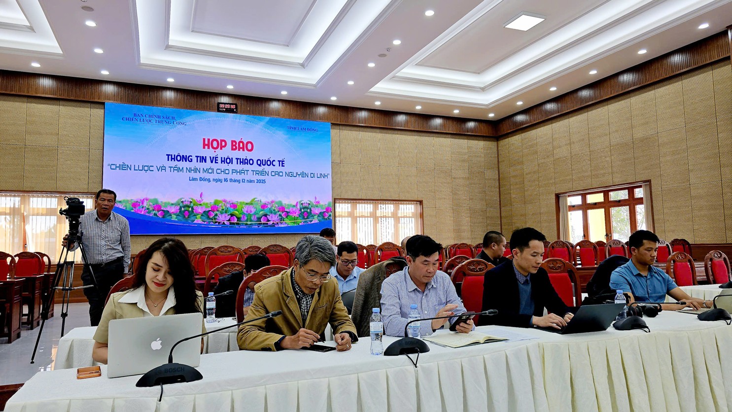 Lâm Đồng thông tin Hội thảo quốc tế phát triển Cao nguyên Di Linh