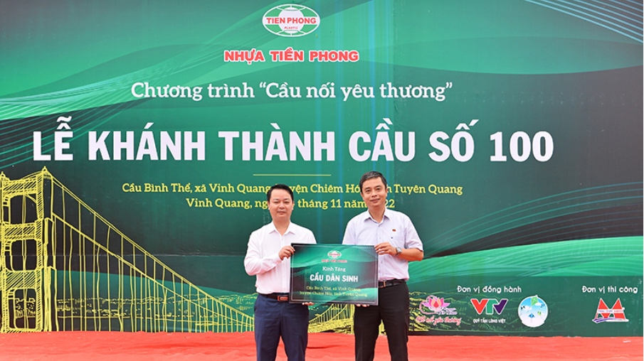 Nhựa Tiền Phong hành trình 65 năm vững bước cùng sự phát triển Việt Nam Nhựa Tiền Phong hành trình 65 năm vững bước cùng sự phát triển Việt Nam