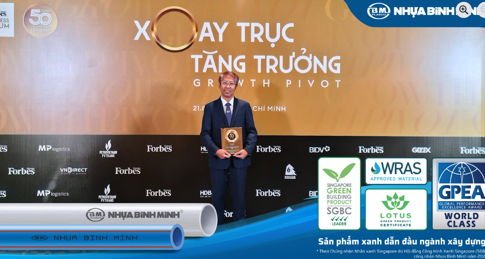 Nhựa Bình Minh thương hiệu hơn 45 năm đồng hành cùng công trình Việt