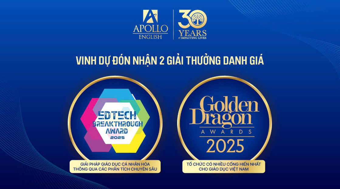 Apollo English 30 năm đồng hành cùng thế hệ Việt Nam hội nhập toàn cầu Apollo English 30 năm đồng hành cùng thế hệ Việt Nam hội nhập toàn cầu
