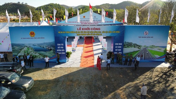 Lâm Đồng khởi công, khánh thành các công trình trọng điểm chào mừng Đại hội đại biểu toàn quốc lần thứ XIV của Đảng