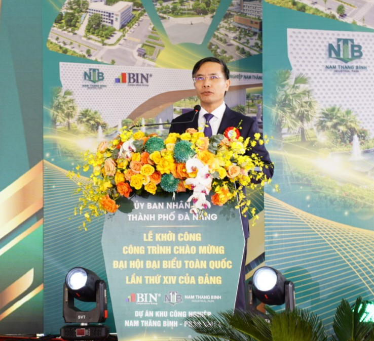 Đà Nẵng khởi công Dự án Phân khu B – Khu công nghiệp Nam Thăng Bình tổng vốn đầu tư hơn 3.373 tỷ đồng