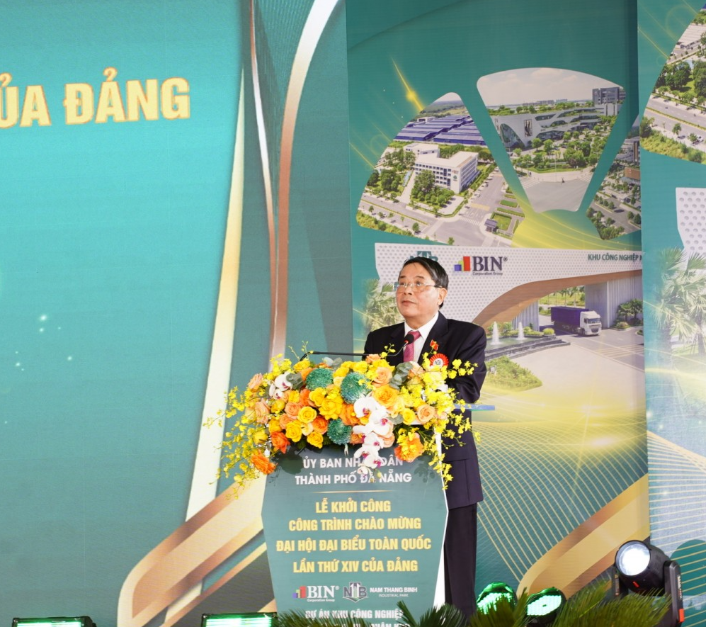 Đà Nẵng khởi công Dự án Phân khu B – Khu công nghiệp Nam Thăng Bình tổng vốn đầu tư hơn 3.373 tỷ đồng