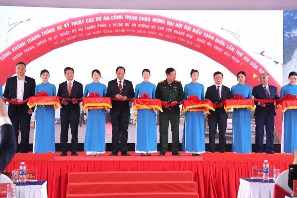 Đắk Lắk: Chính thức thông xe kỹ thuật cao tốc Khánh Hòa – Buôn Ma Thuột giai đoạn 1