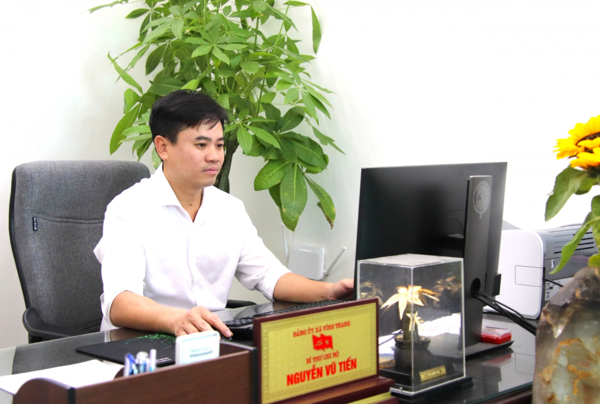 Đồng chí Nguyễn Vũ Tiến – Dấu ấn trách nhiệm của người đứng đầu Chi bộ thôn Ngọc Chi