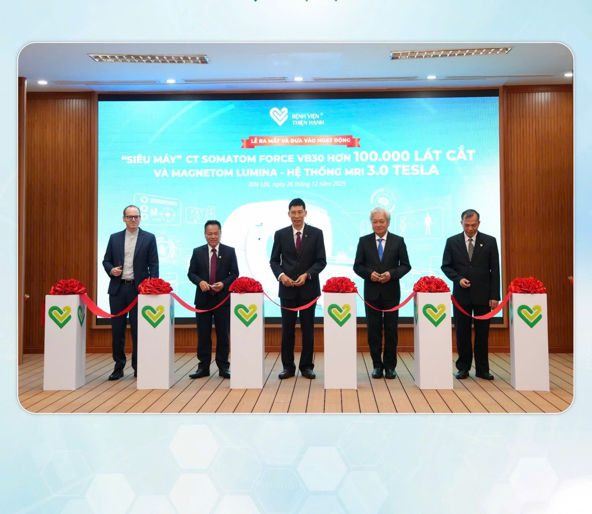 Đắk Lắk: Ra mắt hệ thống chẩn đoán hình ảnh hiện đại bậc nhất Tây Nguyên Đắk Lắk: Ra mắt hệ thống chẩn đoán hình ảnh hiện đại bậc nhất Tây Nguyên