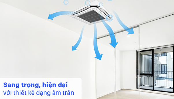 Có nên lắp đặt điều hoà âm trần cho phòng ngủ không?