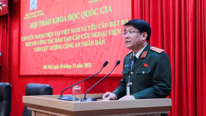 Cấp cứu ngoại viện - Năng lực thiết yếu của lực lượng vũ trang chính quy, tinh nhuệ, hiện đại