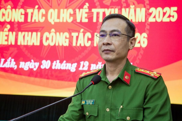 Đắk Lắk: Lực lượng Cảnh sát QLHC về TTXH đạt nhiều thành tích nổi bật trên các mặt công tác