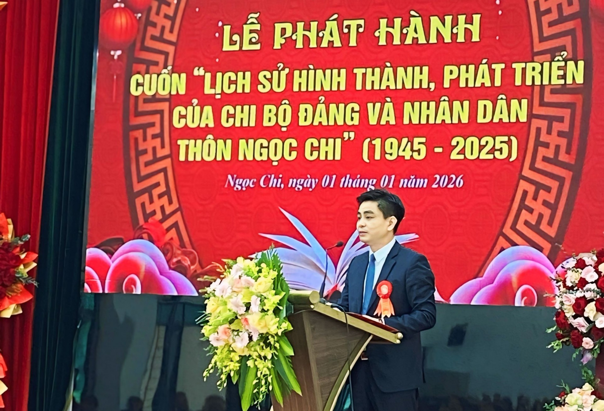 Phát hành cuốn “Lịch sử hình thành, phát triển của Chi bộ Đảng và Nhân dân thôn Ngọc Chi”