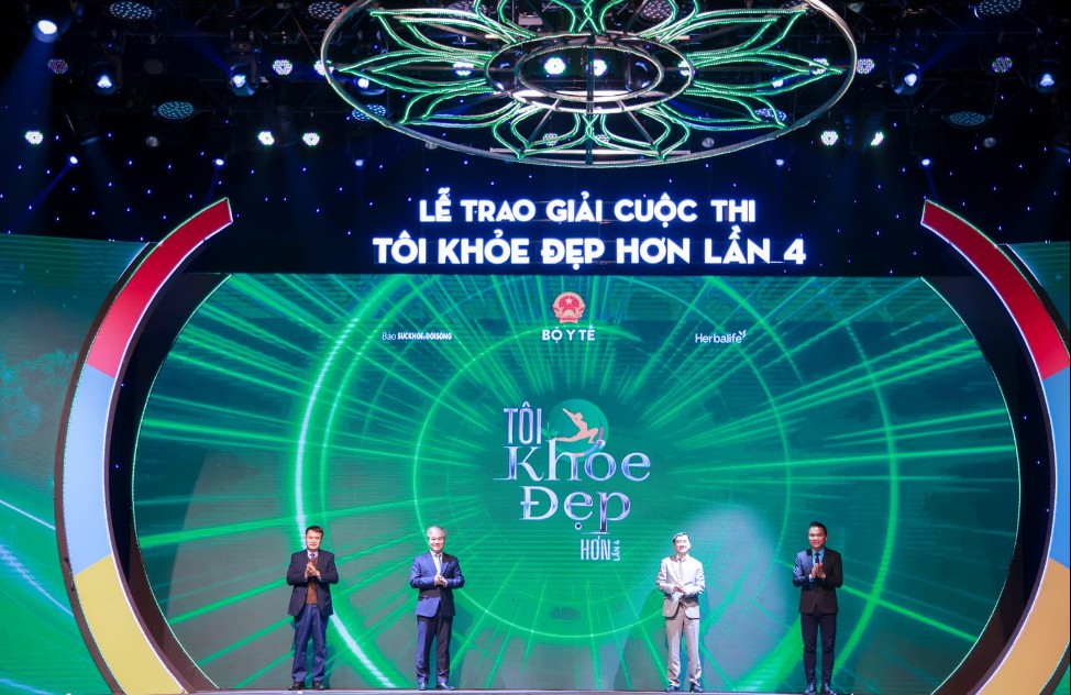 Trao giải Cuộc thi “Tôi khỏe đẹp hơn 2025” vinh danh 12 ứng viên xuất sắc nhất từ hơn 4.000 bài dự thi