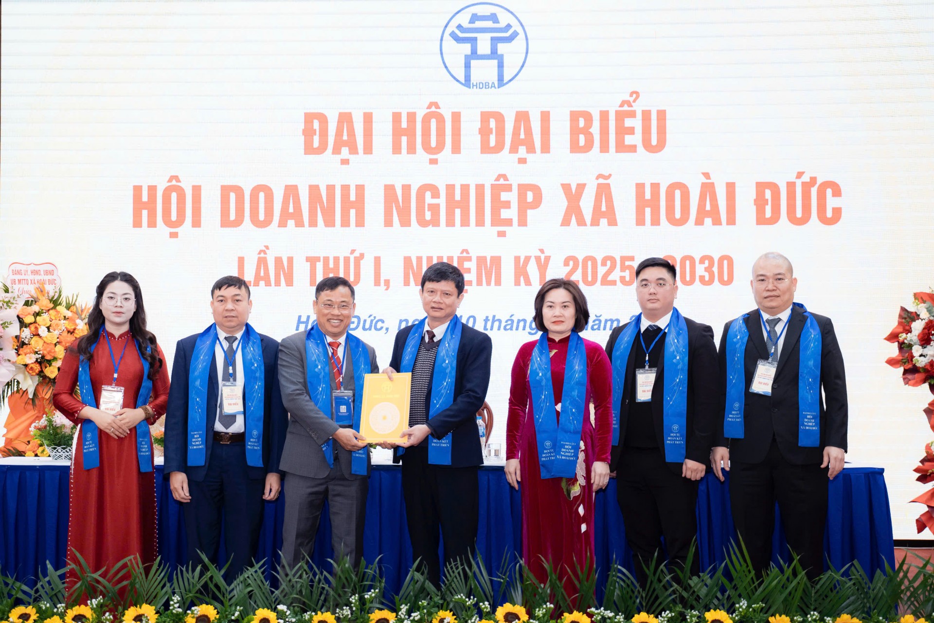 Đại hội Hội doanh nghiệp xã Hoài Đức lần thứ nhất: Dấu mốc hình thành tổ chức đại diện cộng đồng doanh nghiệp địa phương