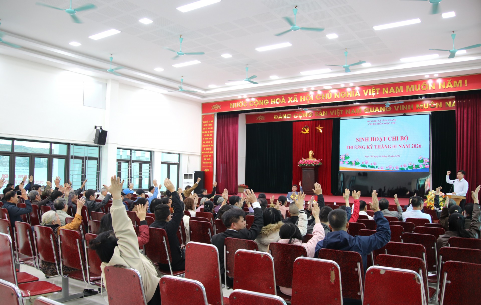 Chi bộ thôn Ngọc Chi sinh hoạt tháng 01/2026: nâng cao năng lực lãnh đạo, chủ động triển khai nhiệm vụ ngay từ đầu năm.