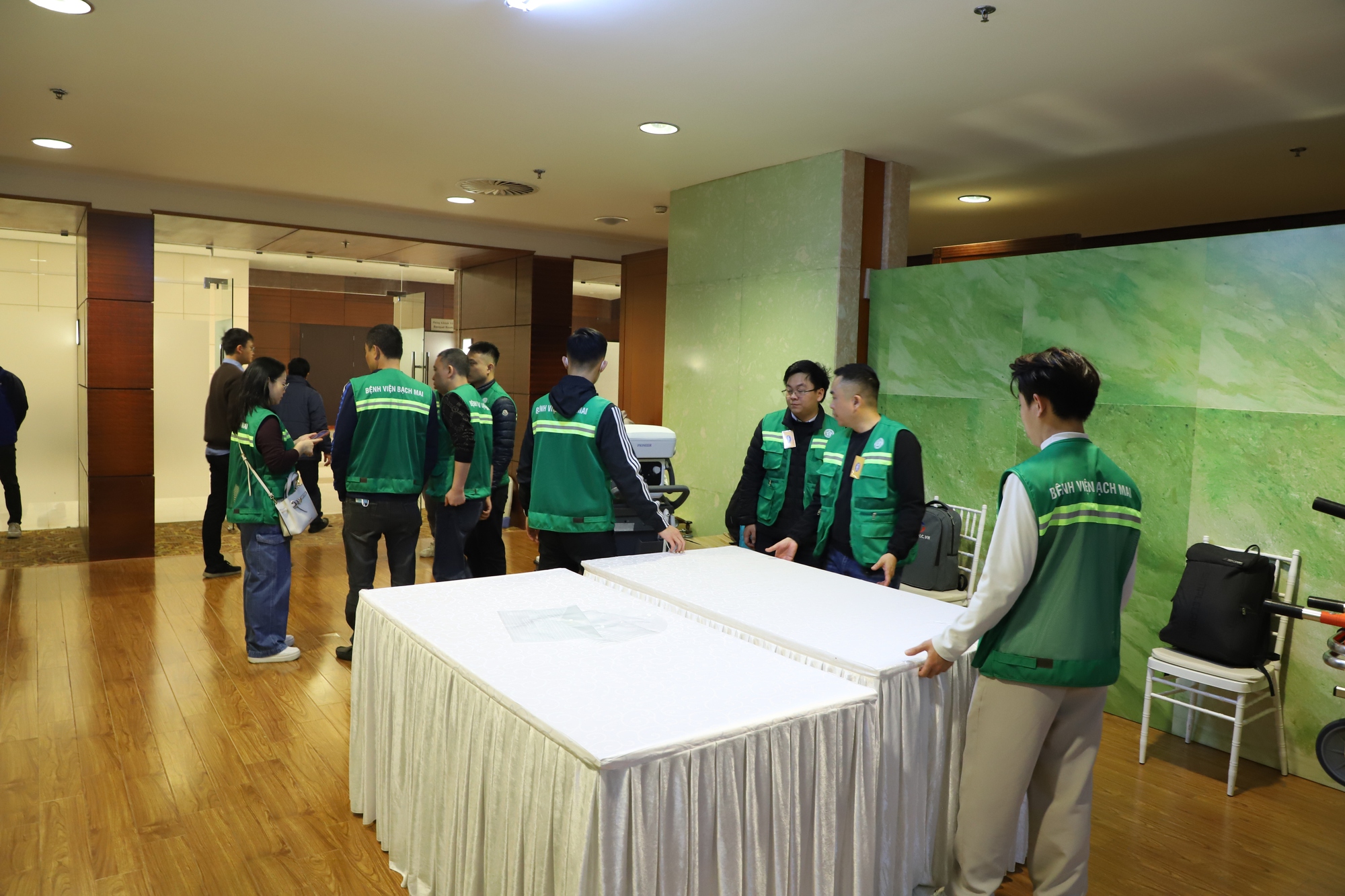 Diễn tập công tác y tế phục vụ Đại hội Đại biểu toàn quốc lần thứ XIV của Đảng