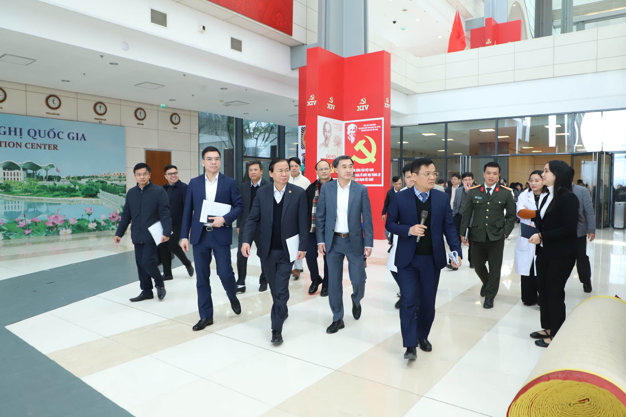 Diễn tập công tác y tế phục vụ Đại hội Đại biểu toàn quốc lần thứ XIV của Đảng