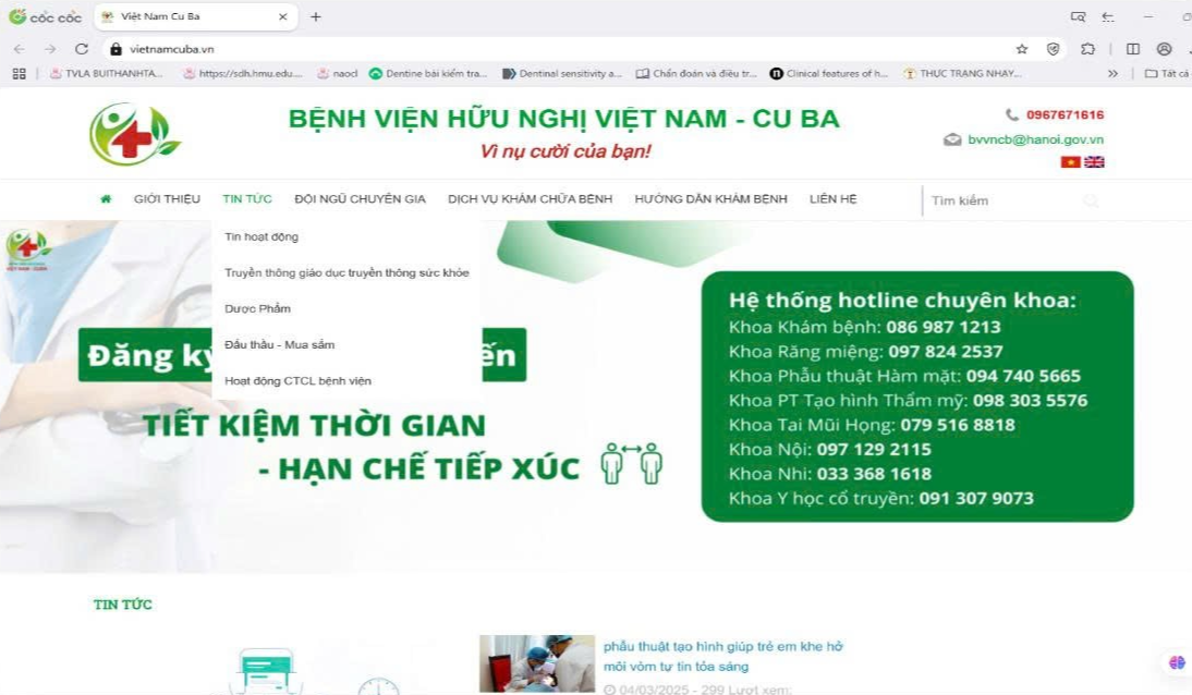 Chuyển đổi số y tế: Động lực nâng cao chất lượng chăm sóc sức khỏe Nhân dân tại Bệnh viện Hữu nghị Việt Nam – Cuba