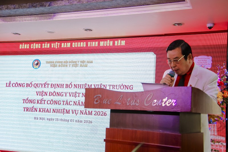 Viện Đông y Việt Nam kiện toàn bộ máy lãnh đạo, tạo nền tảng phát triển chuyên sâu Y học cổ truyền Viện Đông y Việt Nam kiện toàn bộ máy lãnh đạo, tạo nền tảng phát triển chuyên sâu Y học cổ truyền