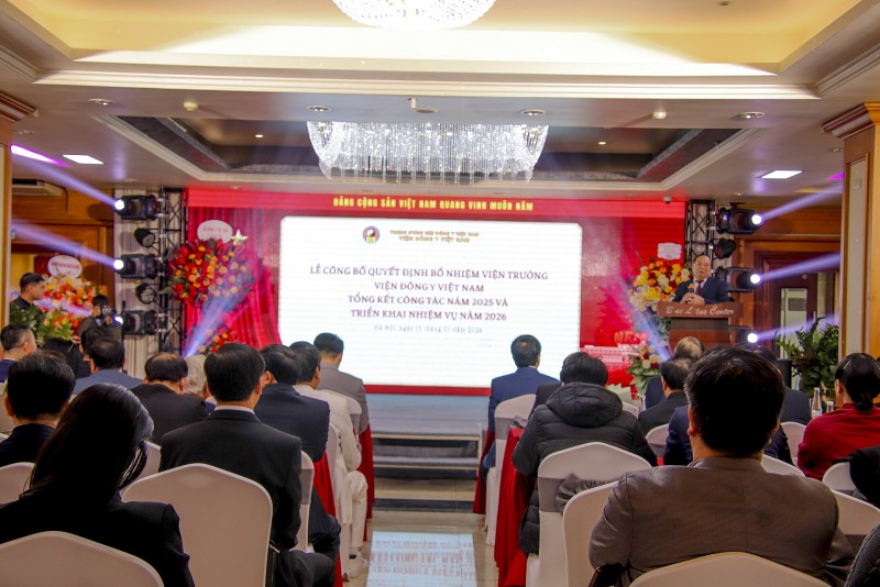 Viện Đông y Việt Nam kiện toàn bộ máy lãnh đạo, tạo nền tảng phát triển chuyên sâu Y học cổ truyền Viện Đông y Việt Nam kiện toàn bộ máy lãnh đạo, tạo nền tảng phát triển chuyên sâu Y học cổ truyền