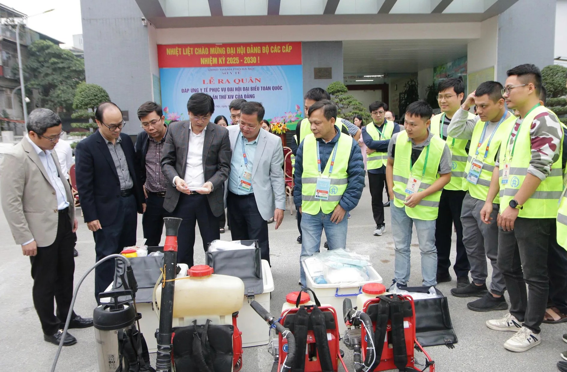 Ngành y tế bảo đảm nhân lực, trang thiết bị phục vụ Đại hội XIV của Đảng