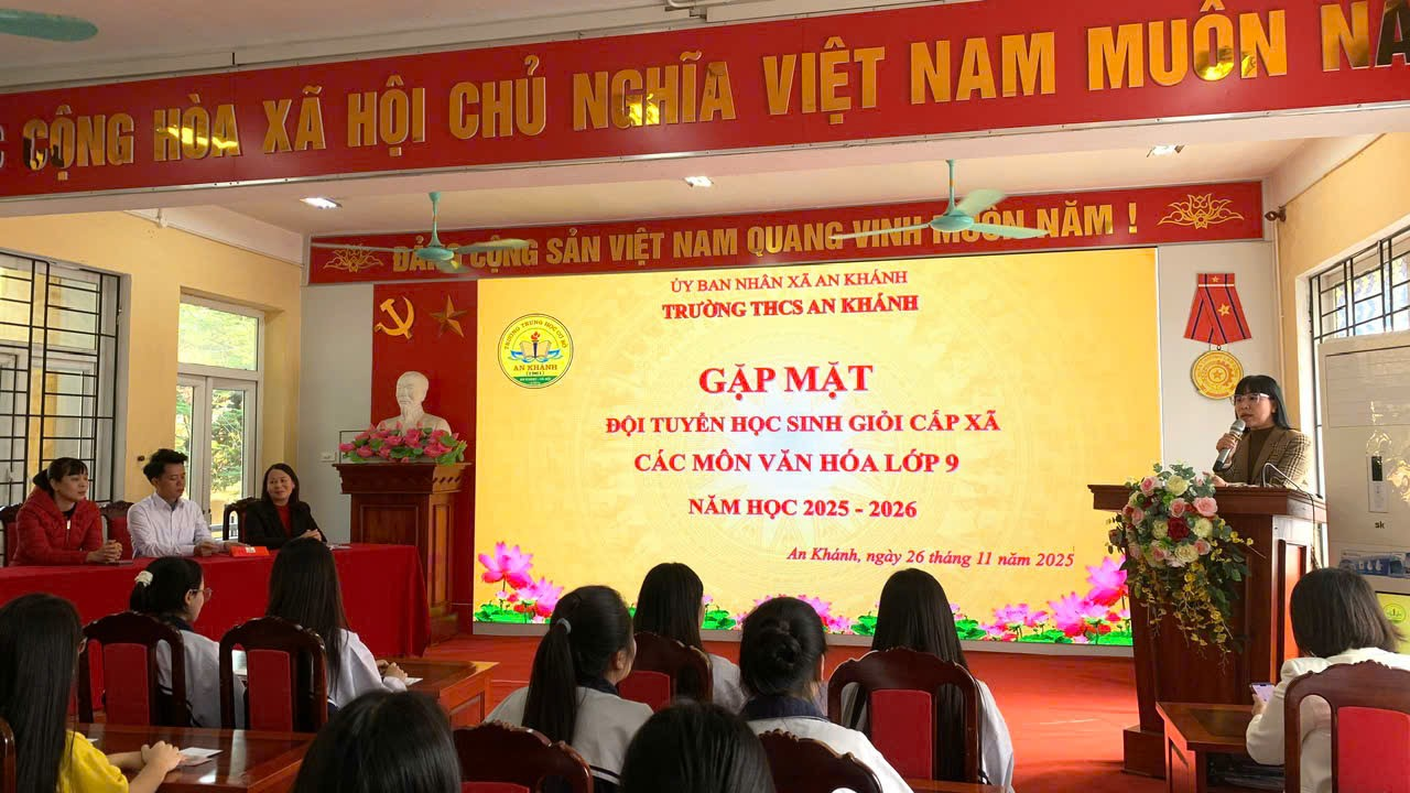 Trường Trung Học Cơ Sở An Khánh: Đổi mới, sáng tạo trong quản lý và giảng dạy giúp học sinh tự tin toả sáng Trường Trung Học Cơ Sở An Khánh: Đổi mới, sáng tạo trong quản lý và giảng dạy giúp học sinh tự tin toả sáng