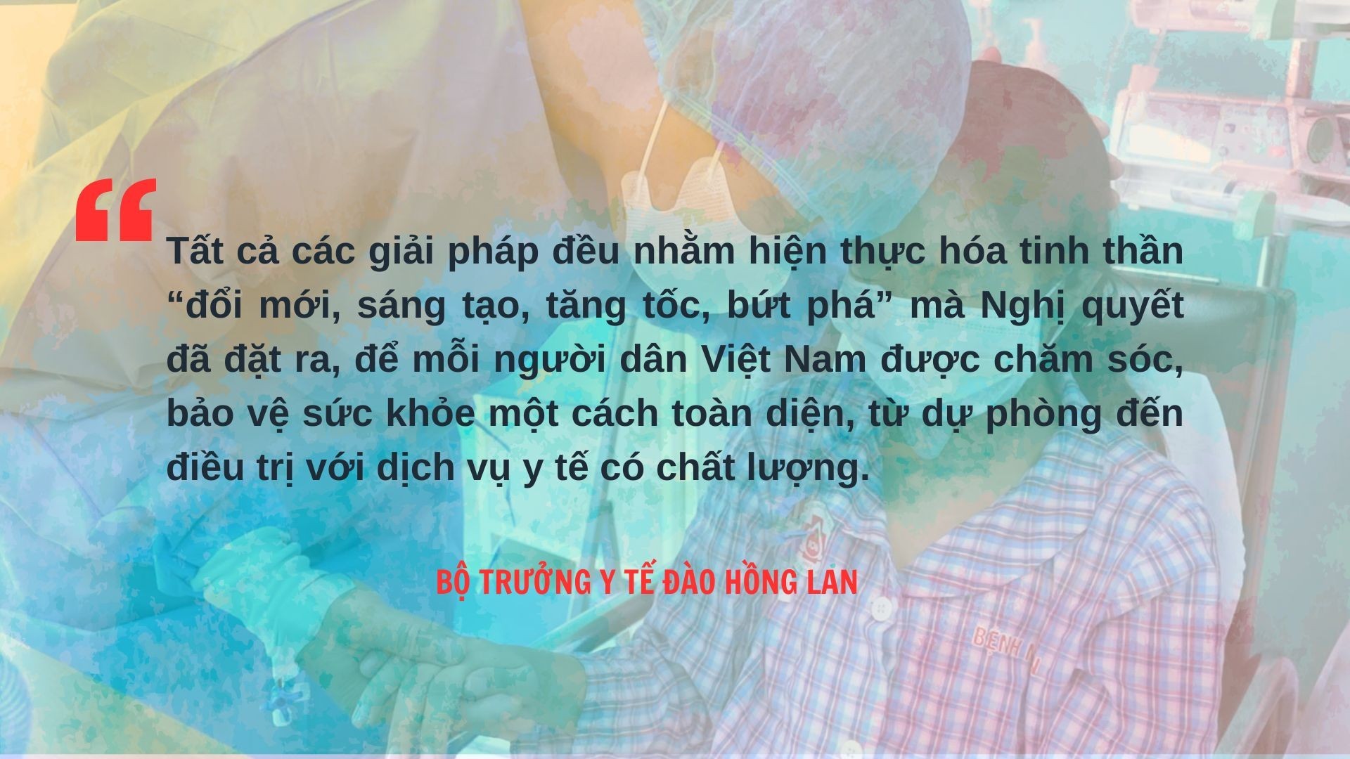 Chính sách miễn viện phí cho người dân là giải pháp “đột phá trong đột phá”