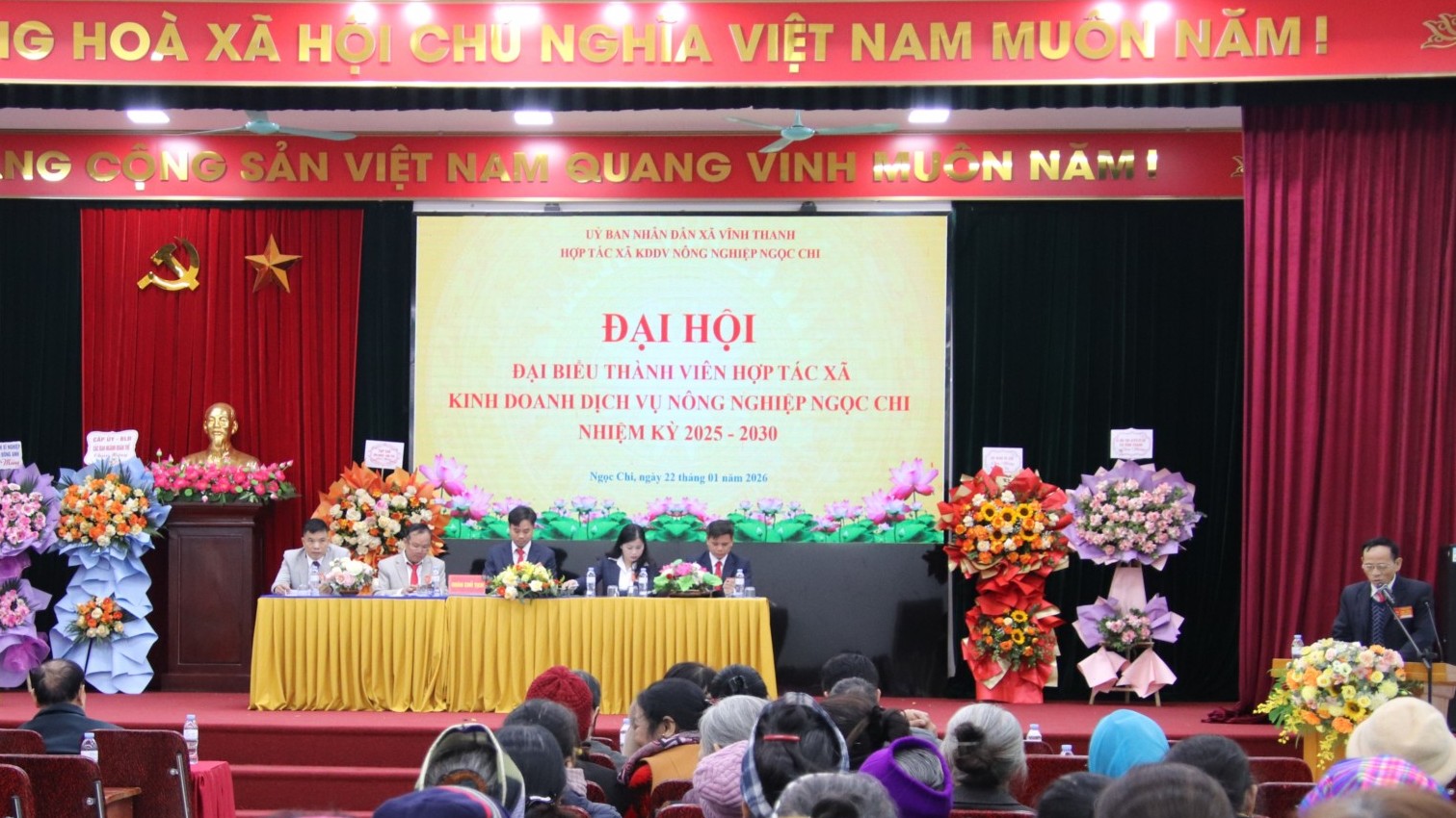 Đại hội HTX KD DVNN Ngọc Chi nhiệm kỳ 2025–2030: Khẳng định vai trò kinh tế hợp tác