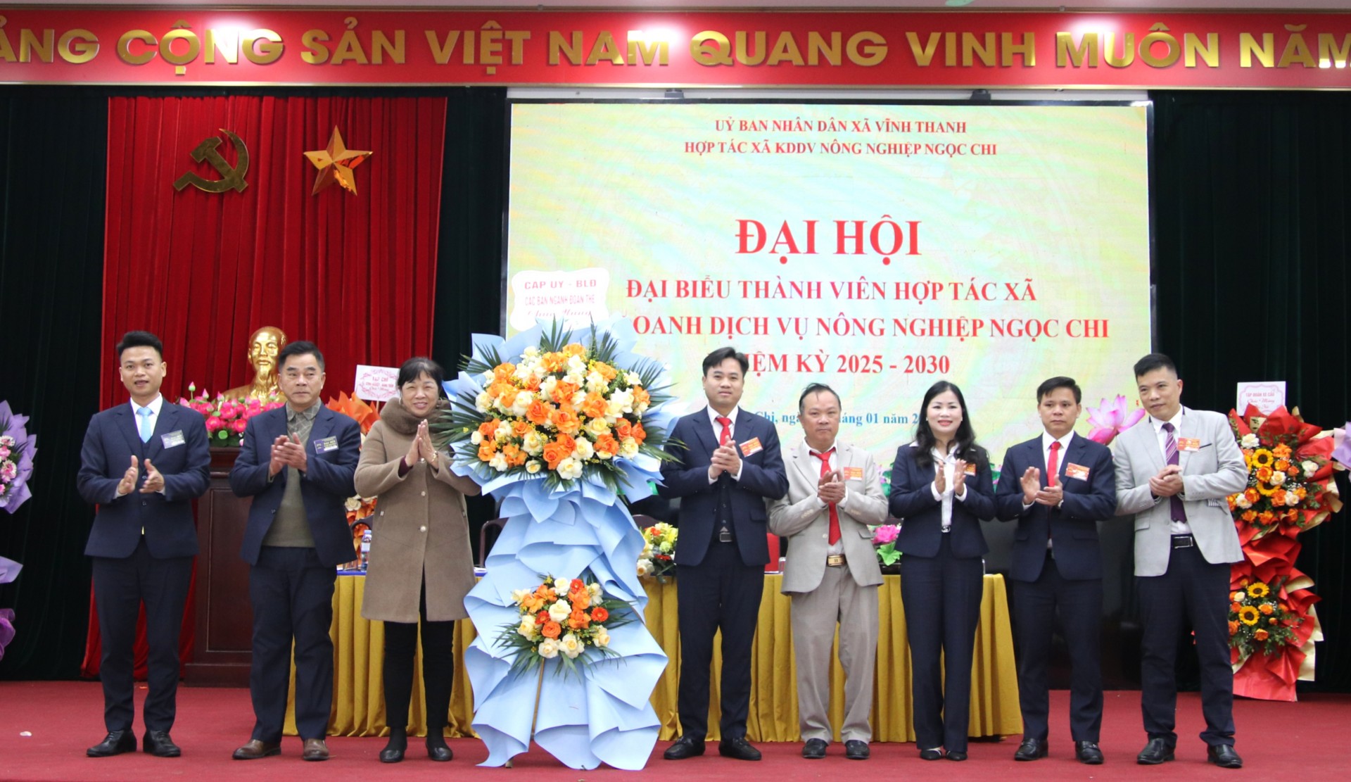 Đại hội HTX KD DVNN Ngọc Chi nhiệm kỳ 2025–2030: Khẳng định vai trò kinh tế hợp tác