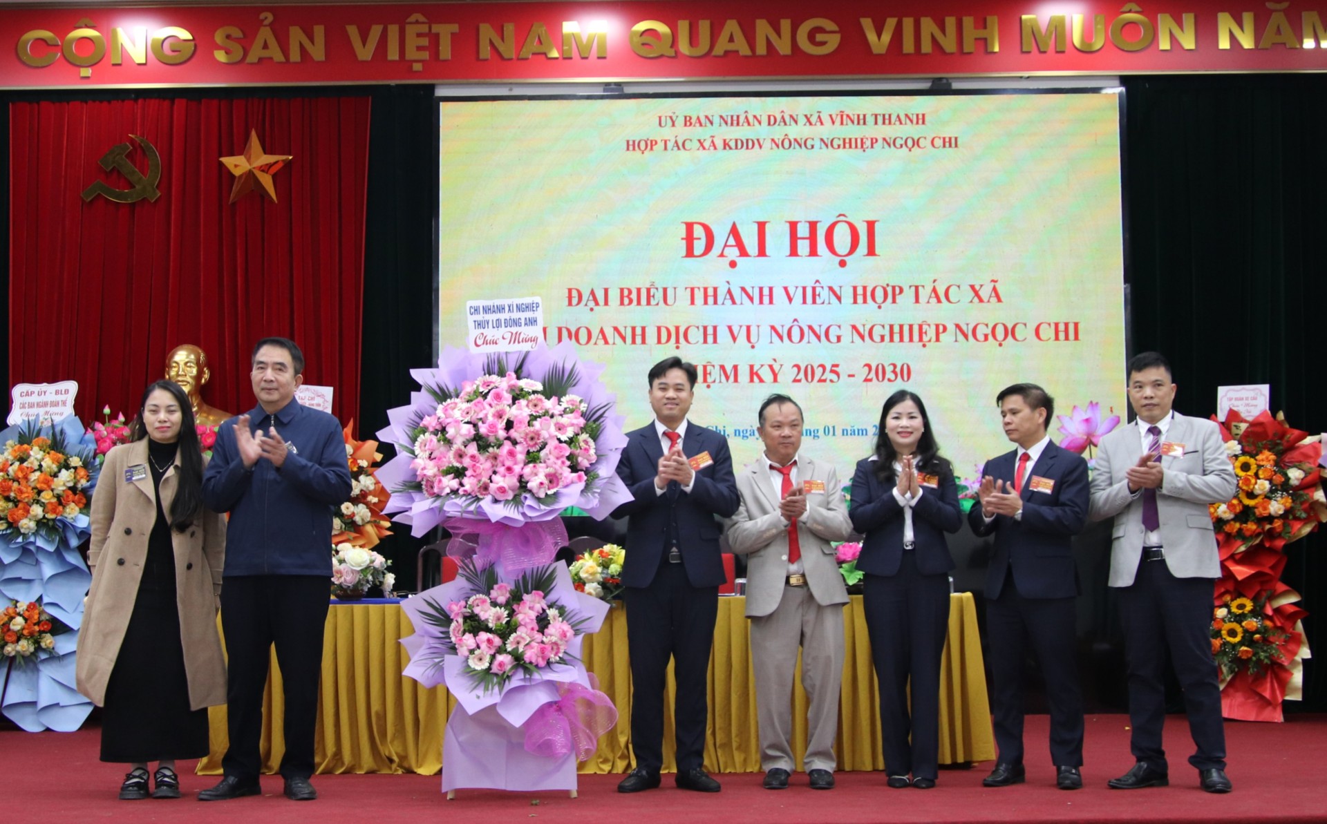 Đại hội HTX KD DVNN Ngọc Chi nhiệm kỳ 2025–2030: Khẳng định vai trò kinh tế hợp tác