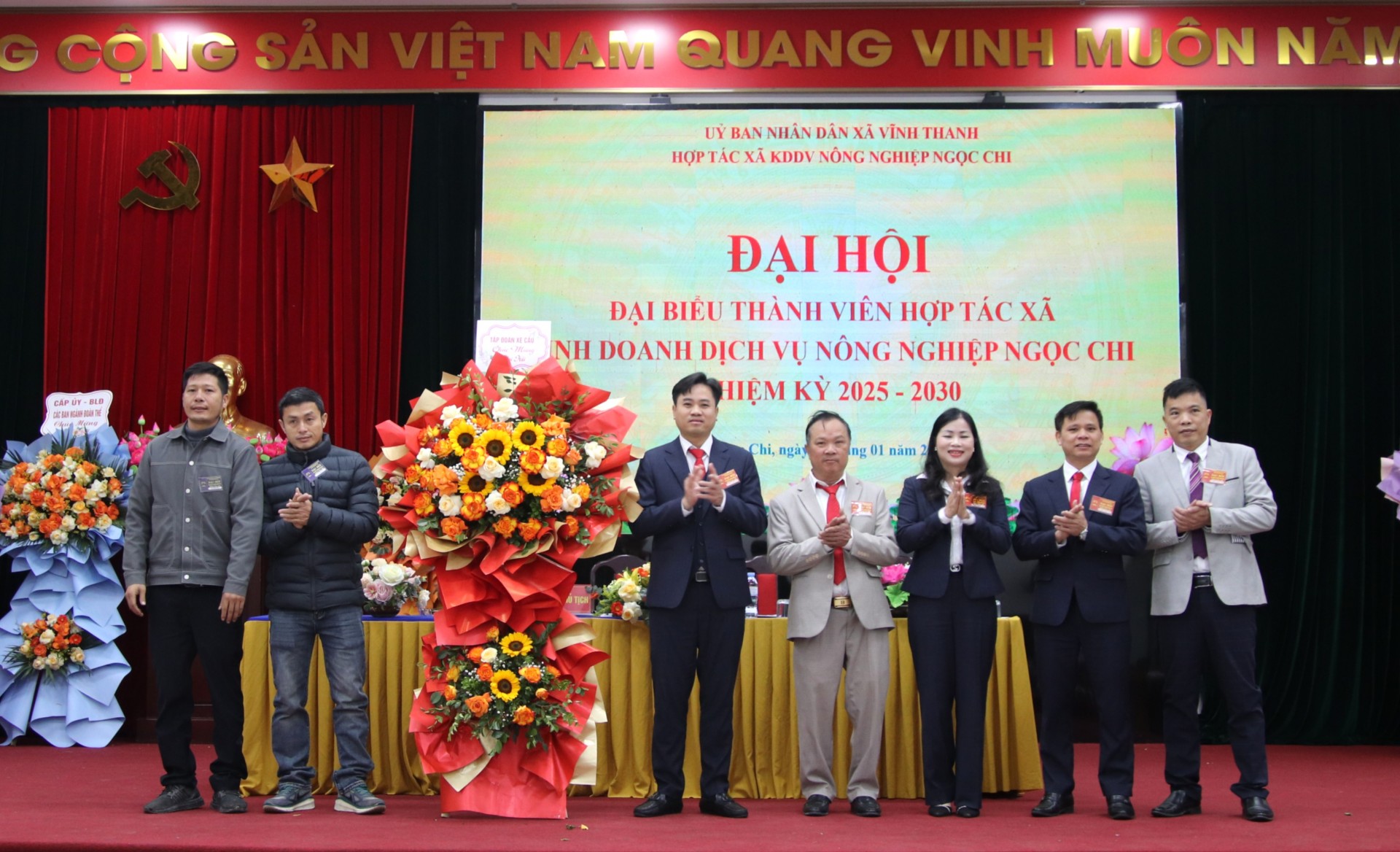 Đại hội HTX KD DVNN Ngọc Chi nhiệm kỳ 2025–2030: Khẳng định vai trò kinh tế hợp tác