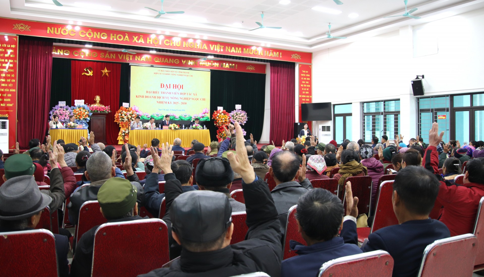 Đại hội HTX KD DVNN Ngọc Chi nhiệm kỳ 2025–2030: Khẳng định vai trò kinh tế hợp tác