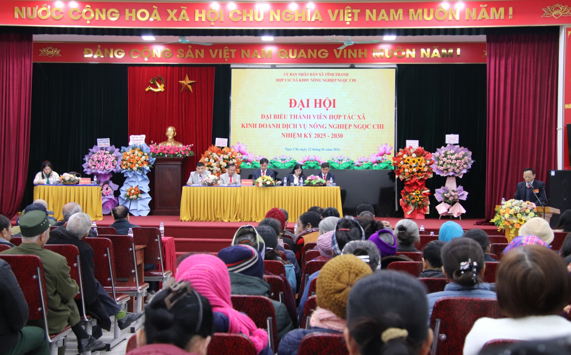 Đại hội HTX KD DVNN Ngọc Chi nhiệm kỳ 2025–2030: Khẳng định vai trò kinh tế hợp tác