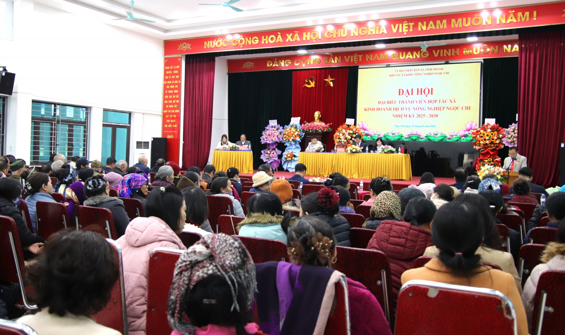 Đại hội HTX KD DVNN Ngọc Chi nhiệm kỳ 2025–2030: Khẳng định vai trò kinh tế hợp tác