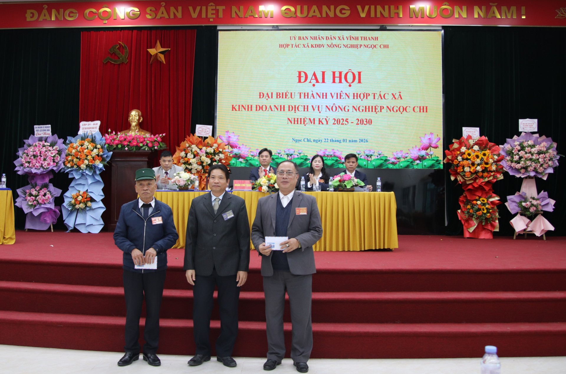 Đại hội HTX KD DVNN Ngọc Chi nhiệm kỳ 2025–2030: Khẳng định vai trò kinh tế hợp tác
