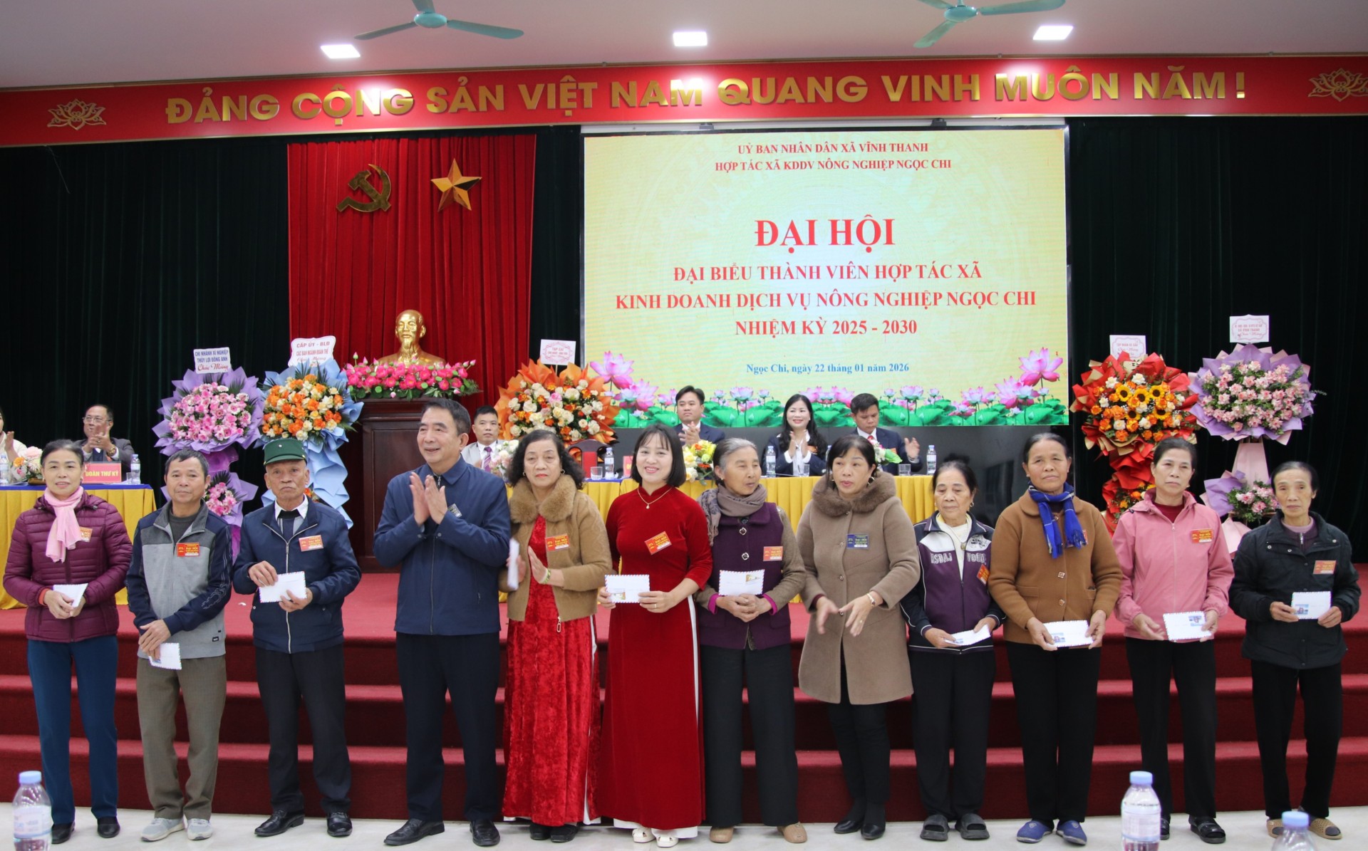 Đại hội HTX KD DVNN Ngọc Chi nhiệm kỳ 2025–2030: Khẳng định vai trò kinh tế hợp tác