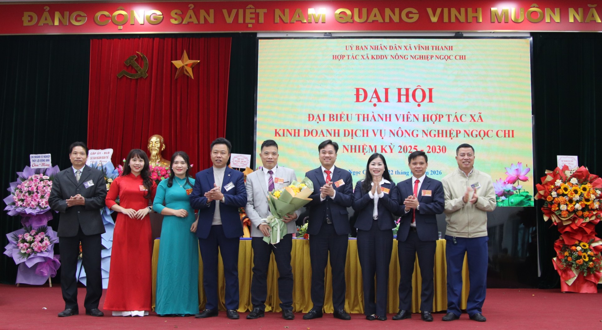 Đại hội HTX KD DVNN Ngọc Chi nhiệm kỳ 2025–2030: Khẳng định vai trò kinh tế hợp tác Đại hội HTX KD DVNN Ngọc Chi nhiệm kỳ 2025–2030: Khẳng định vai trò kinh tế hợp tác