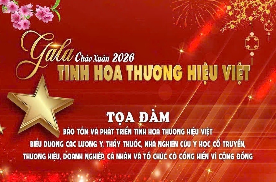 Gala chào Xuân 2026 - Tinh hoa Thương hiệu Việt