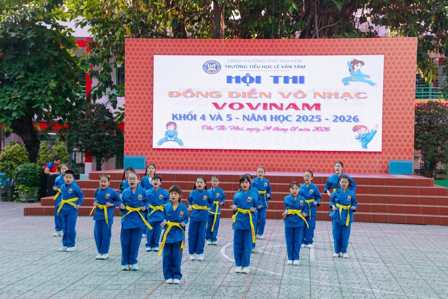 Trường tiểu học Lê Văn Tám giữ vững chất lượng giáo dục toàn diện