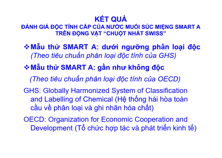 Sản phẩm Smart A tiệm cận như thế nào với nghiên cứu Quốc tế Sản phẩm Smart A tiệm cận như thế nào với nghiên cứu Quốc tế