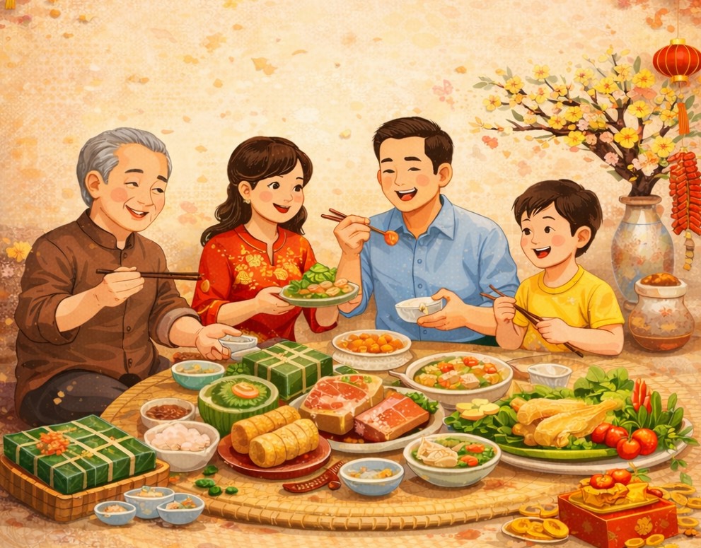 [Infographic] 7 nguyên tắc vàng để ăn Tết khỏe mạnh