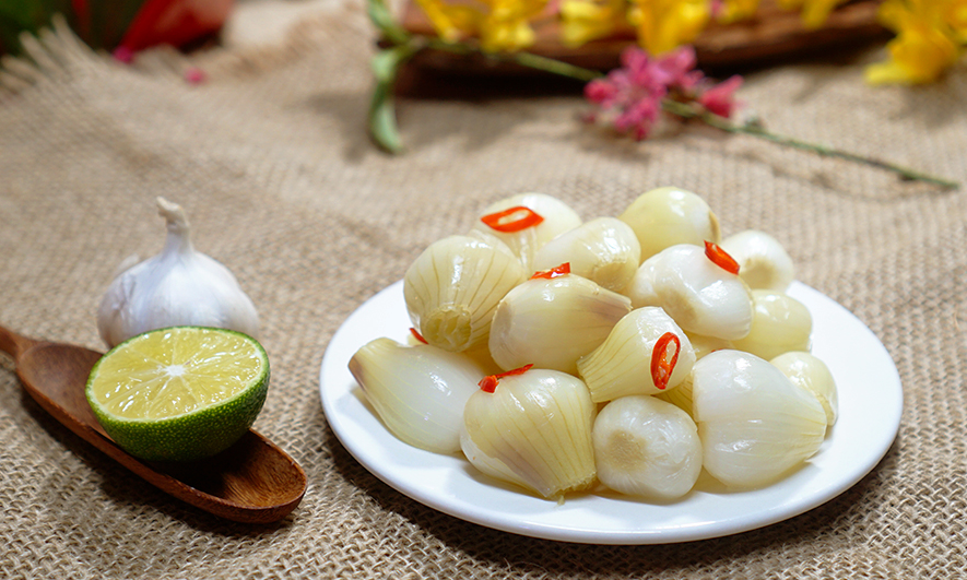 Dưa hành, củ kiệu - Bí quyết hỗ trợ tiêu hóa từ món ăn dân dã Dưa hành, củ kiệu - Bí quyết hỗ trợ tiêu hóa từ món ăn dân dã