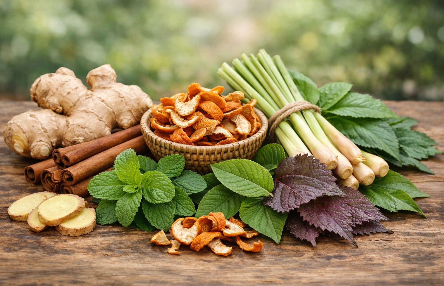10 loại thảo mộc tự nhiên giúp giảm đầy bụng