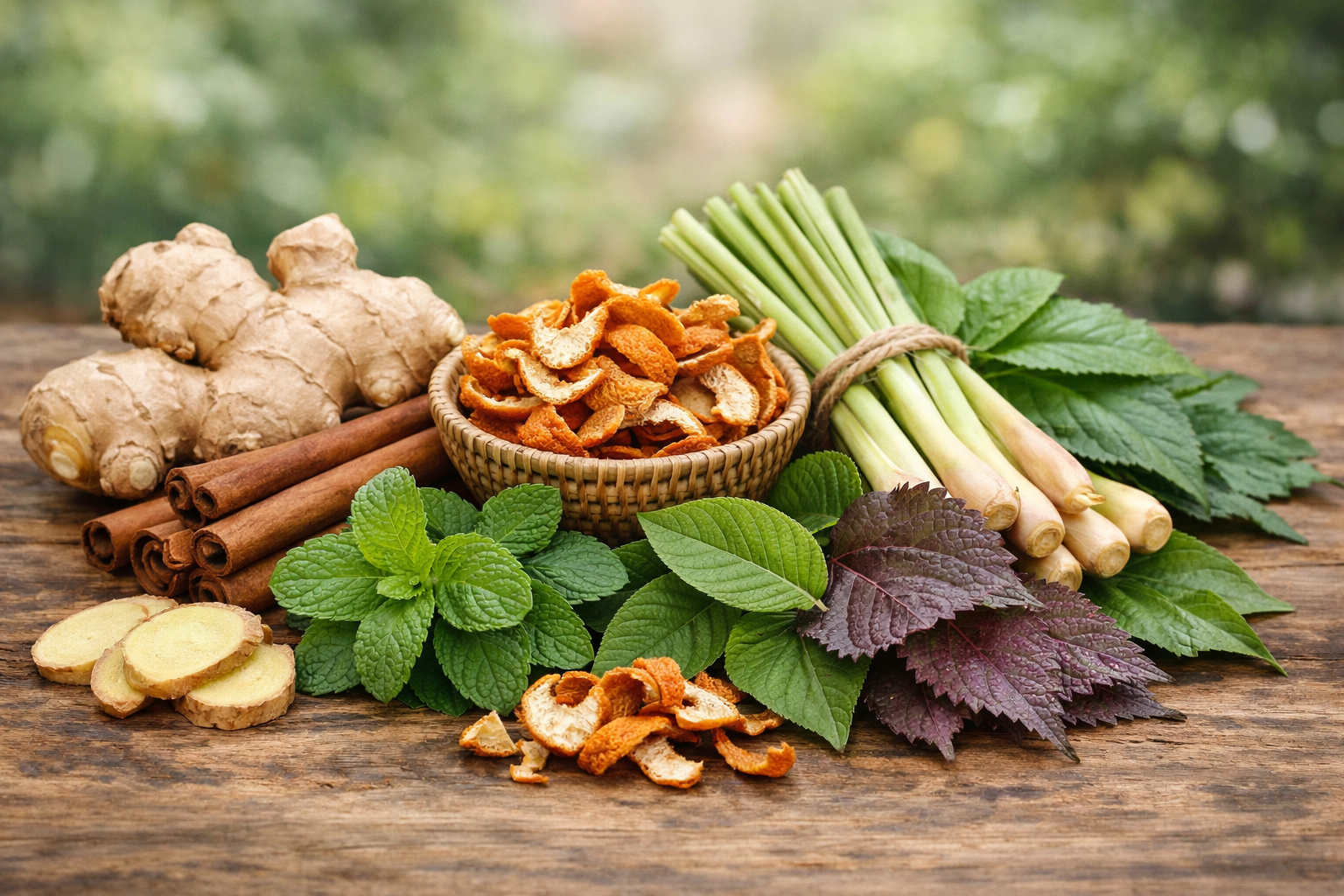 10 loại thảo mộc tự nhiên giúp giảm đầy bụng 10 loại thảo mộc tự nhiên giúp giảm đầy bụng