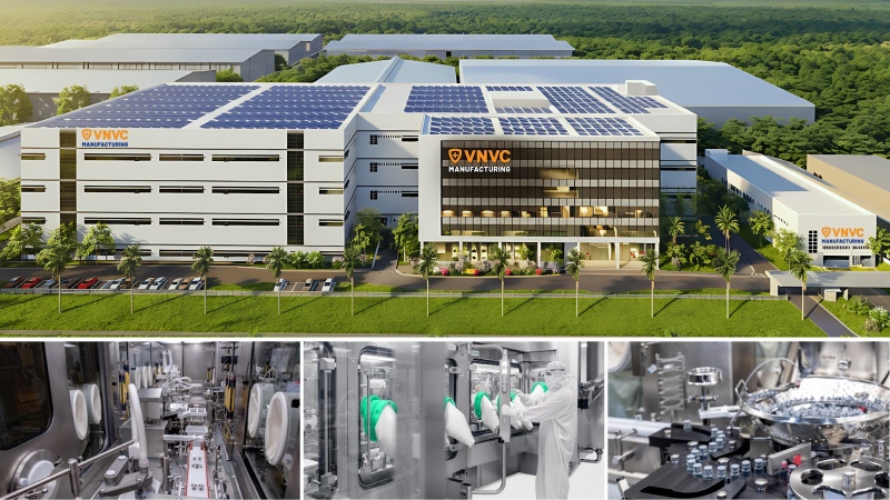 nhà máy sản xuất vắc xin vnvc