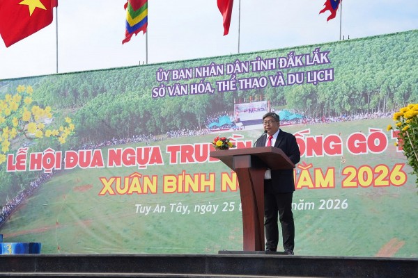 Đắk Lắk: Sôi động Hội đua ngựa truyền thống Gò Thì Thùng