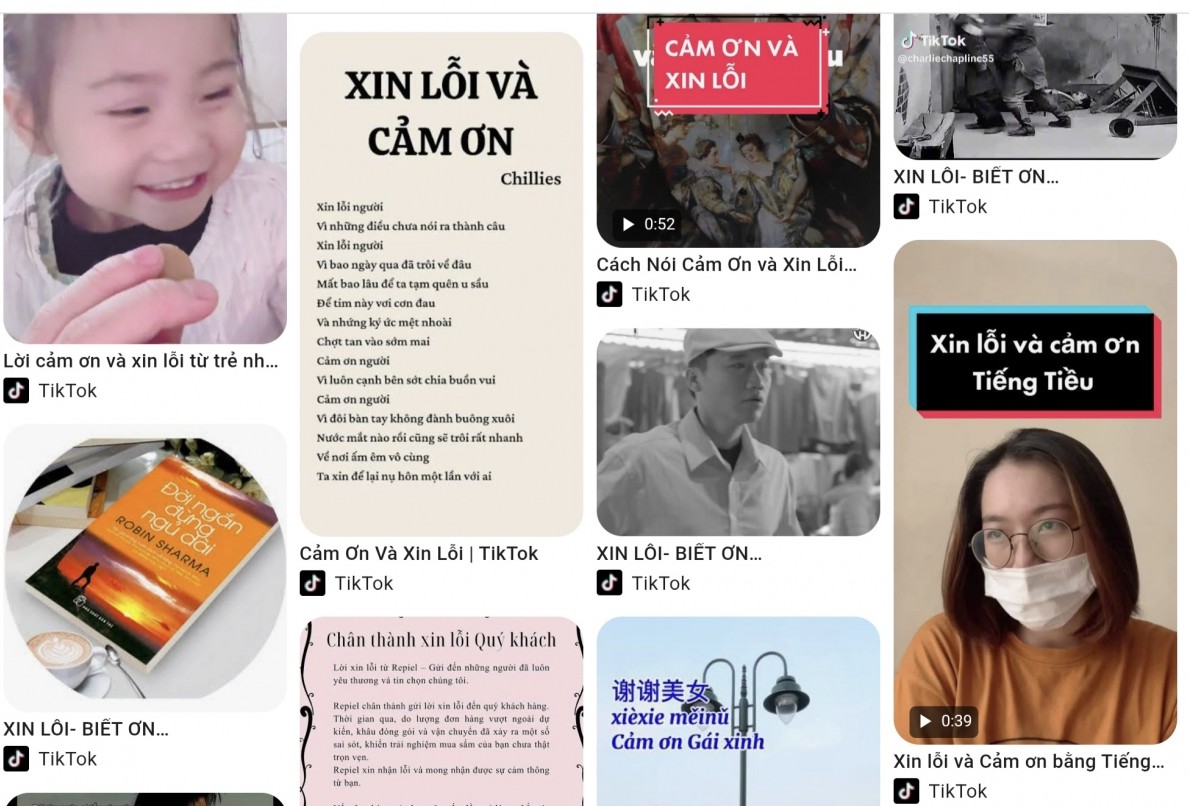 “XIN LỖI - BIẾT ƠN” - Một kênh TikTok chọn gieo hạt thiện lành giữa dòng chảy lướt nhanh