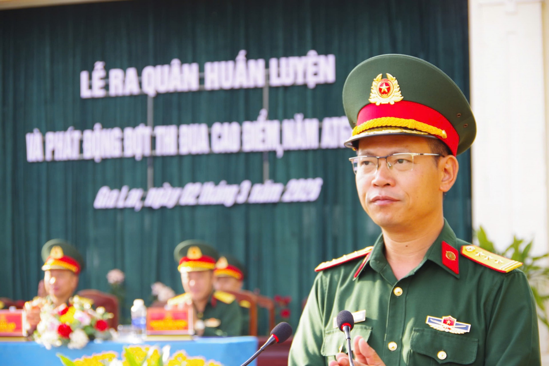 Trung đoàn Thông tin 29 tổ chức Lễ ra quân huấn luyện năm 2026 Trung đoàn Thông tin 29 tổ chức Lễ ra quân huấn luyện năm 2026