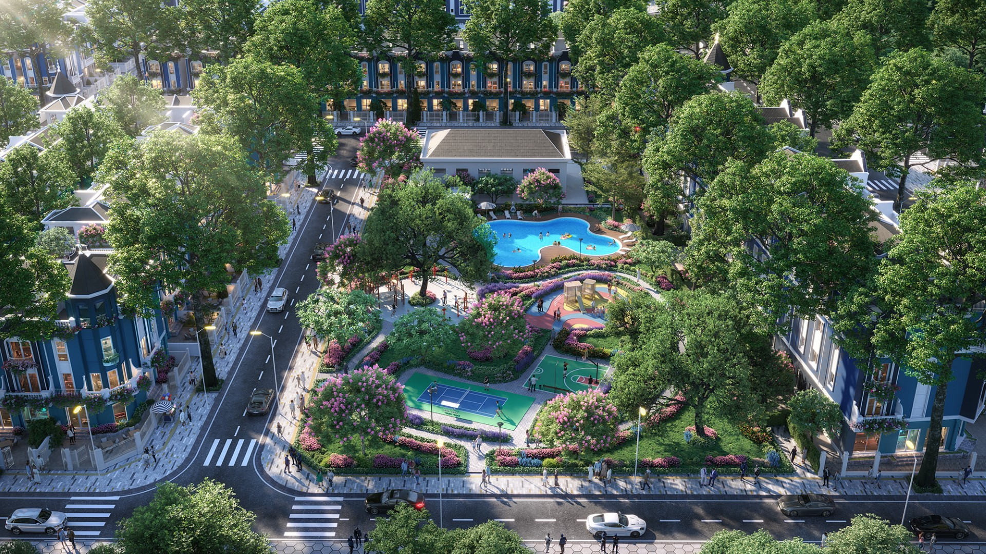 Biệt thự đơn lập Eurowindow Central Avenue: Chuẩn sống mới cho giới thượng lưu